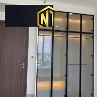 TỦ QUẦN ÁO GỖ MDF PHỦ MELAMINE MẪU 10